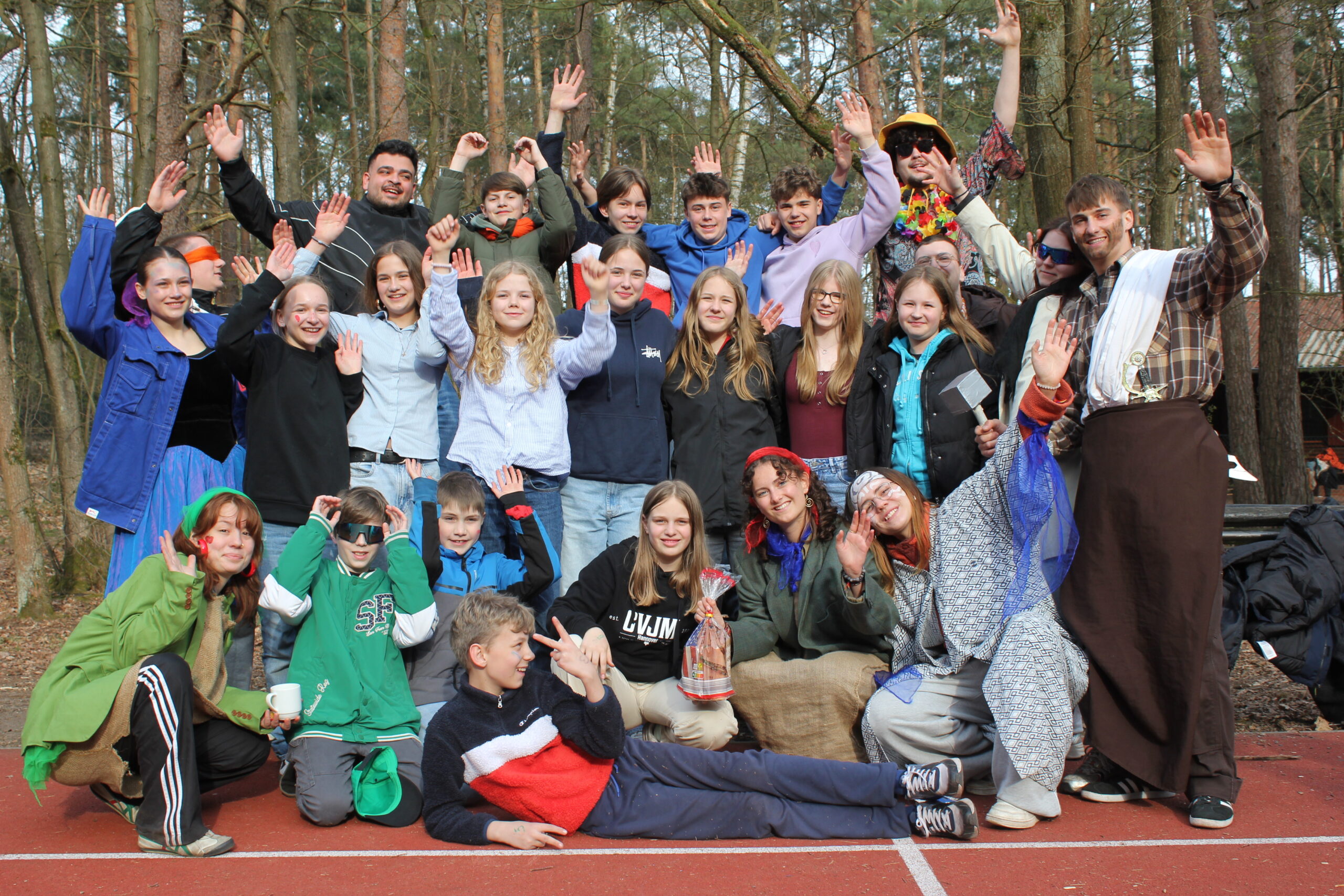 Gruppenhaus im toskanischen Stil mit Pool